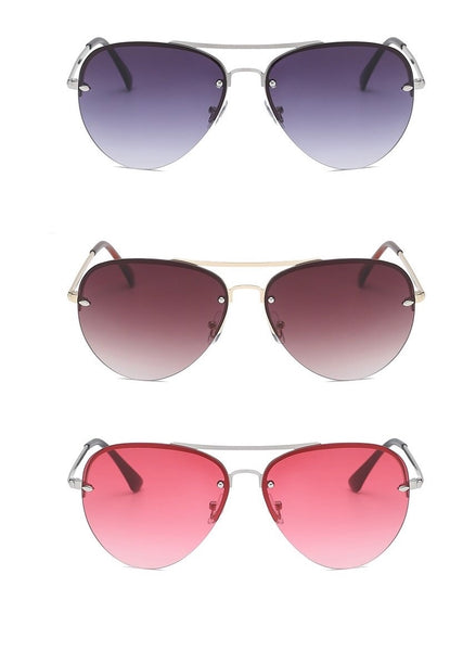 Classic Metal Aviator Sunglasses