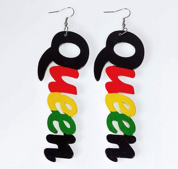 Queen Drop Earrings