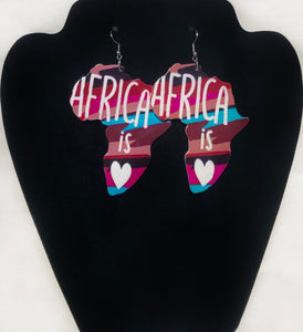 Africa Is Love Earrings