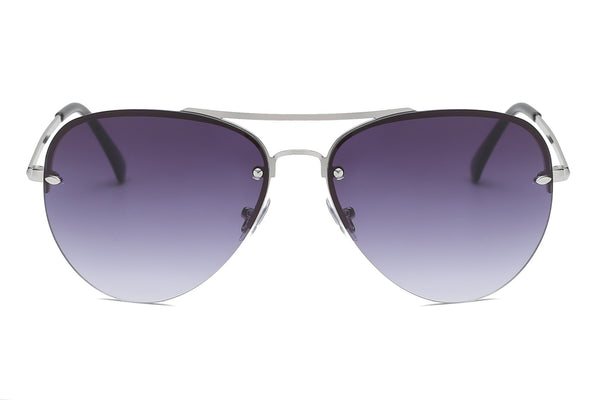 Classic Metal Aviator Sunglasses