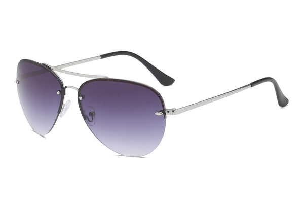 Classic Metal Aviator Sunglasses