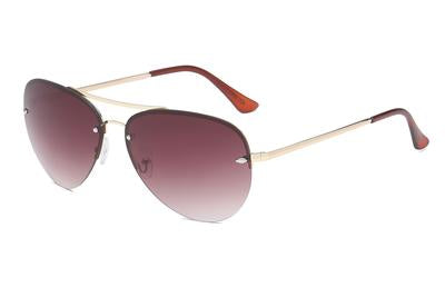 Classic Metal Aviator Sunglasses