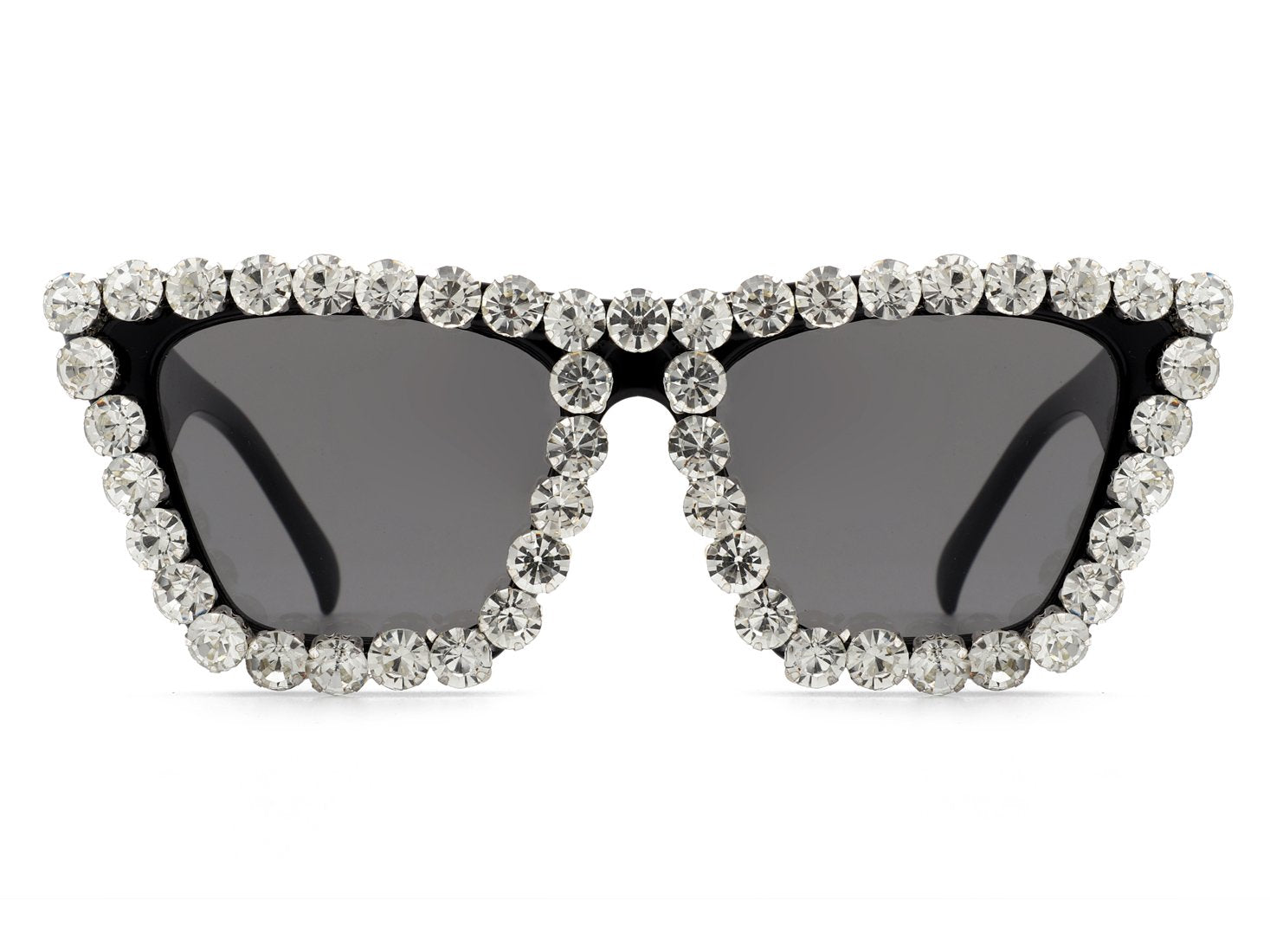 Rhinestone Retro Cat Eye Fashion Sunglasses