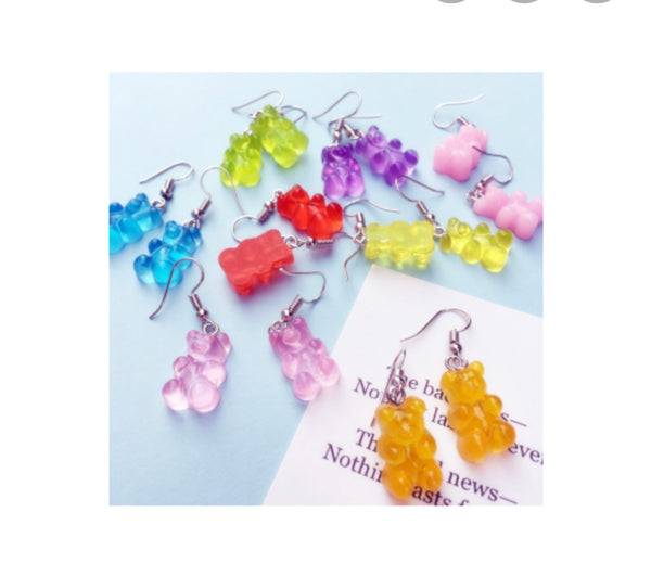 Gummy Bear Earrings