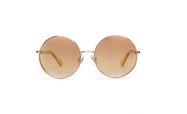 Round Double Framed Fashion Sunglasses