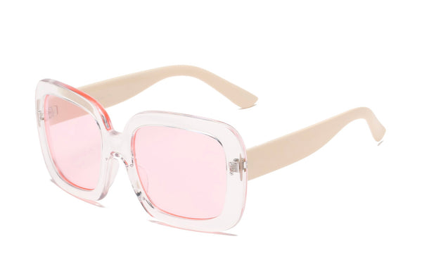 Bold Retro Over-Sized Square Sunglasses