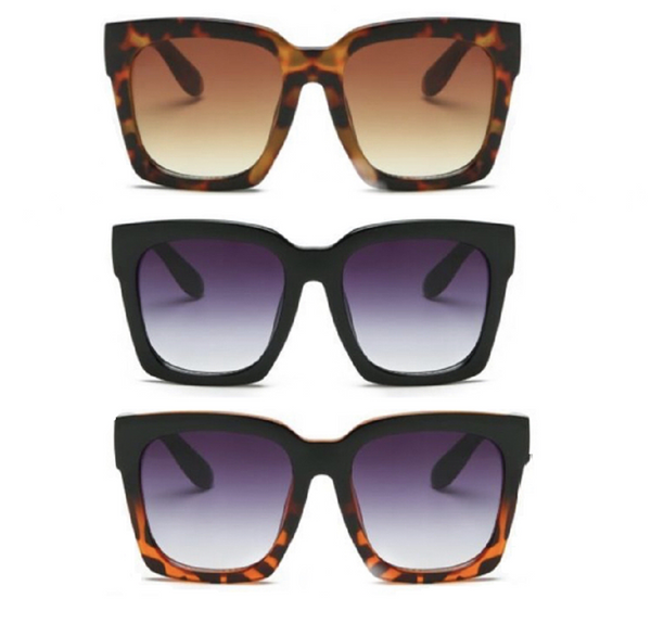 Square Oversized Fashion Sunglasses