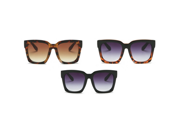 Square Oversized Fashion Sunglasses