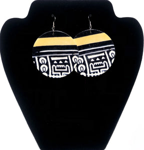 African Pattern Earrings