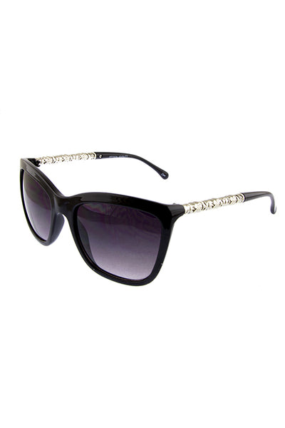 Women’s Plastic & Metal Square Shaped Sunglasses