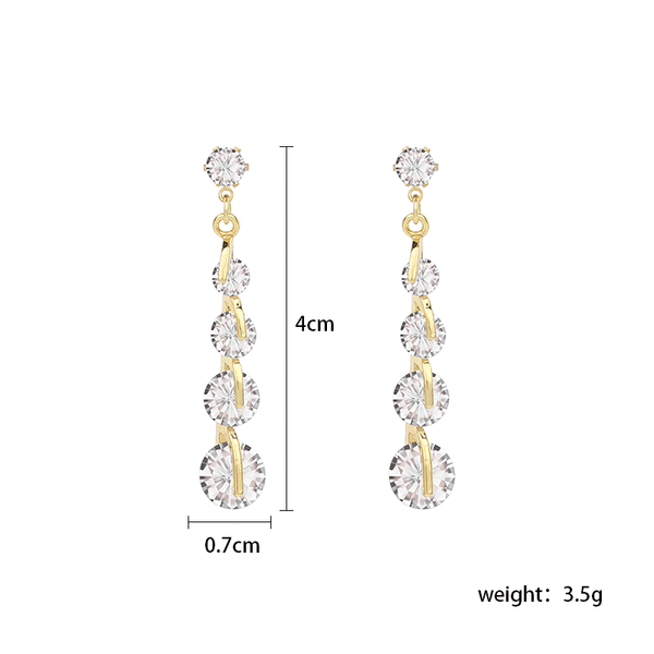 Crystal Drop Earrings